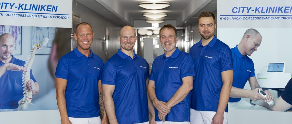 Naprapater i Göteborg som dagligen jobbar med patienter som har ont i ryggen - En bild på vårat team som välkomnar dig som patient.