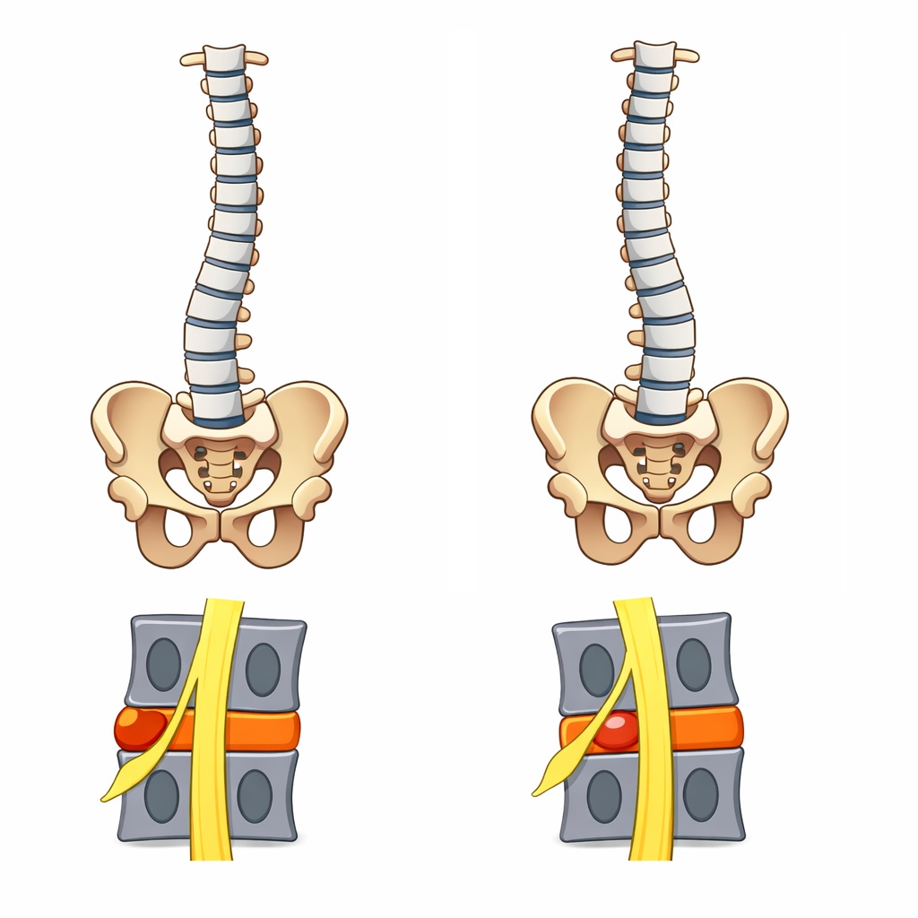 Sned vid ont i ryggen